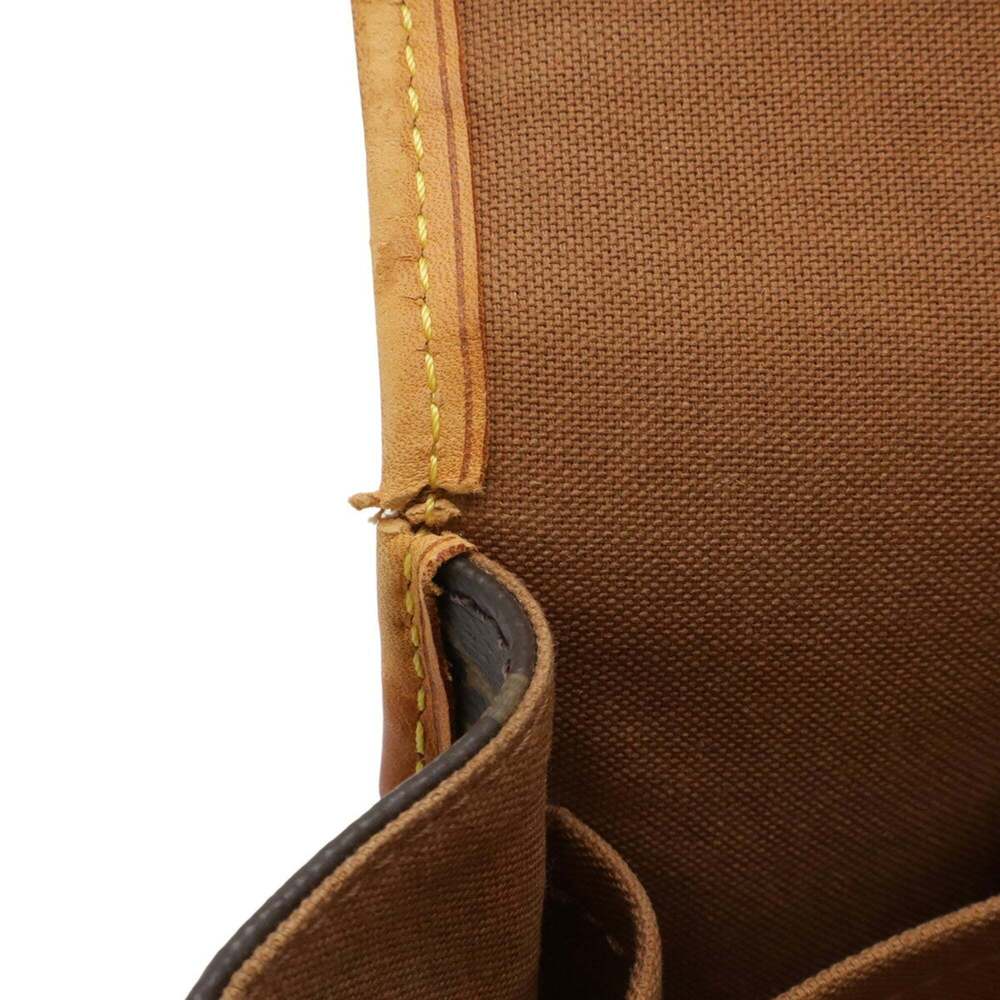 LOUIS VUITTON Brown Monogram Shoulder Bag - Picture 9 of 10